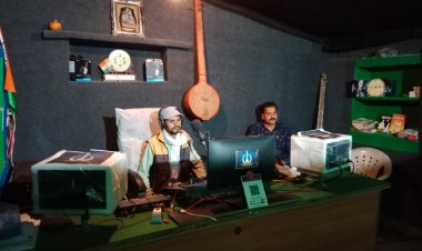 गाड़ी हांकन वाला राम तो झोपड़ी में बनियो स्टुडियो - अनोखे तंबूरा स्टुडियो की कहानी वीडियो में