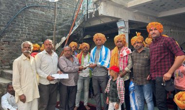 किसान का बेटा निराश्रितों के लिए अपना घर आश्रम को भेंट करेगा एम्बूलेंस - चाचा की याद को जीवित रखने के पलसोड़ा के राठौड़ परिवार ने पेश की मिसाल