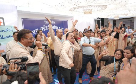 रतलाम के सीएम राईज़ ने बनाया इतिहास - दुनिया के टॉप 10 स्कूलों में बनाई जगह -यूके से हुई लाईव कॉफ्र्ेंस में गुरुवार को हुई घोषणा तो उत्साह के साथ भावुक भी हो गए बच्चे और स्टाफ
