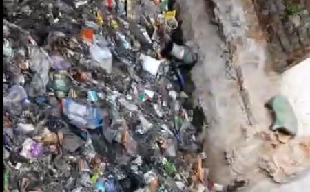 नाले की ऐसी सुंदरता की लोगों ने बांधे निम्बु -मिर्ची - क्यों बन गया ये नाला इतना खास