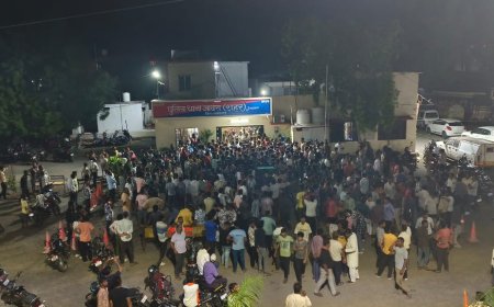 तिलक लगाने की बात पर हिंदू संगठन के सदस्य से कथित मारपीट, जावरा थाने पर हुआ हंगामा, कार्यकर्ताओं ने ब्रिज भी किया जाम