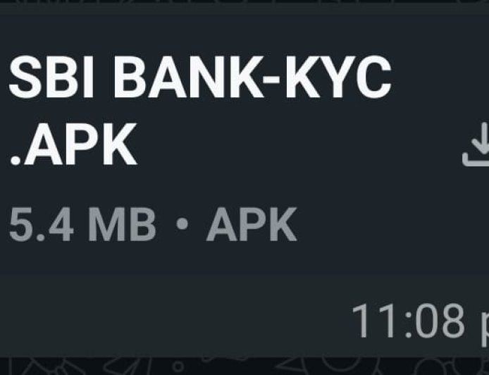 क्या आपके फोन में आते हैं योनो अपडेट करने के मैसेज, हो जाएं सावधान- एपीके एप से अकाउंट हो सकता है खाली