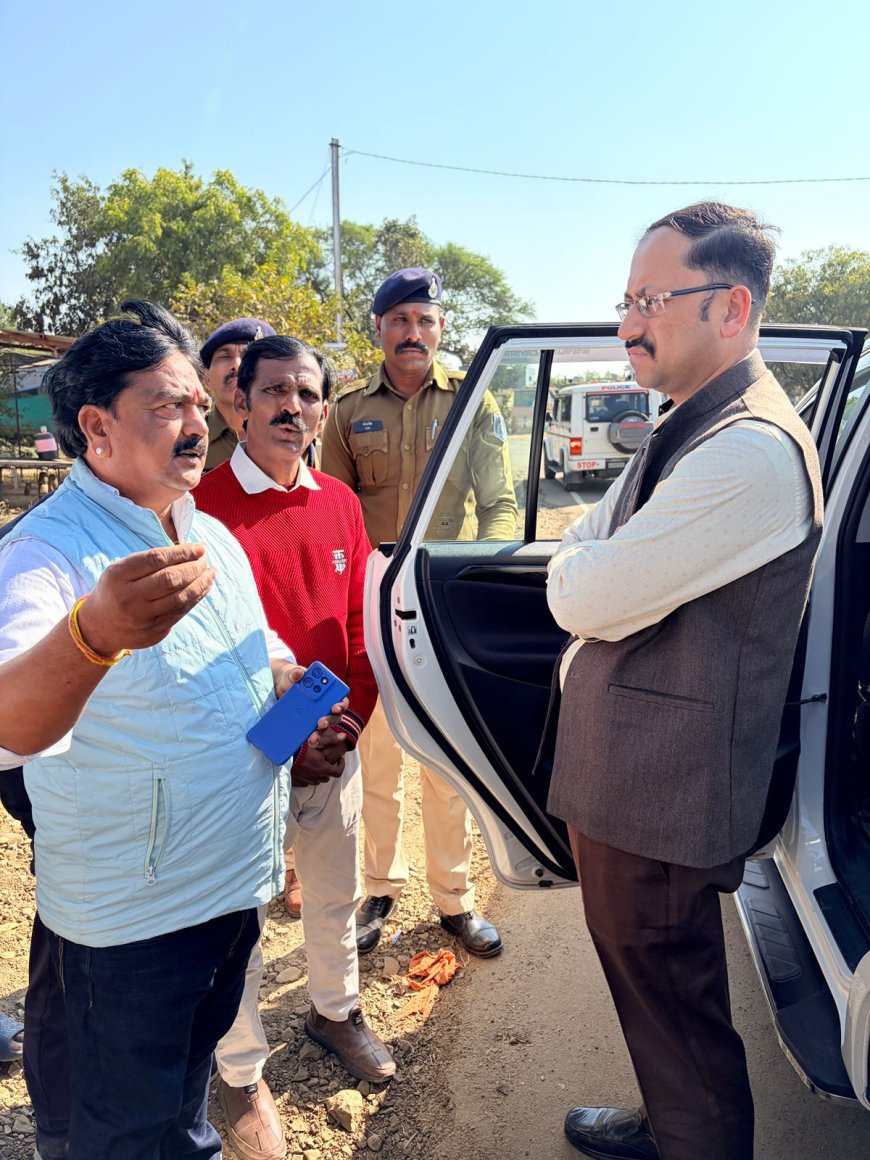 डीआईजी पंहुचे चिकलाना, आरोपी दिलावर के मकान का किया मुआयना