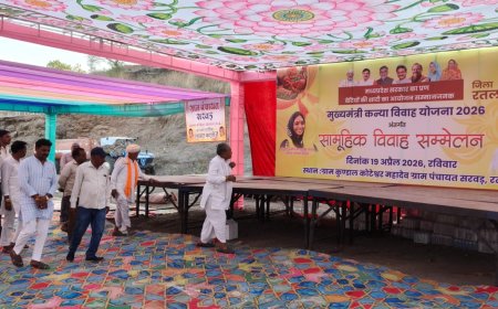 कुंडाल में कल भव्य सामूहिक विवाह: विधायक डामर के प्रयासों से 167 जोड़े बसाएंगे अपना घर, सब को विधायक देंगे अपनी ओर से उपहार