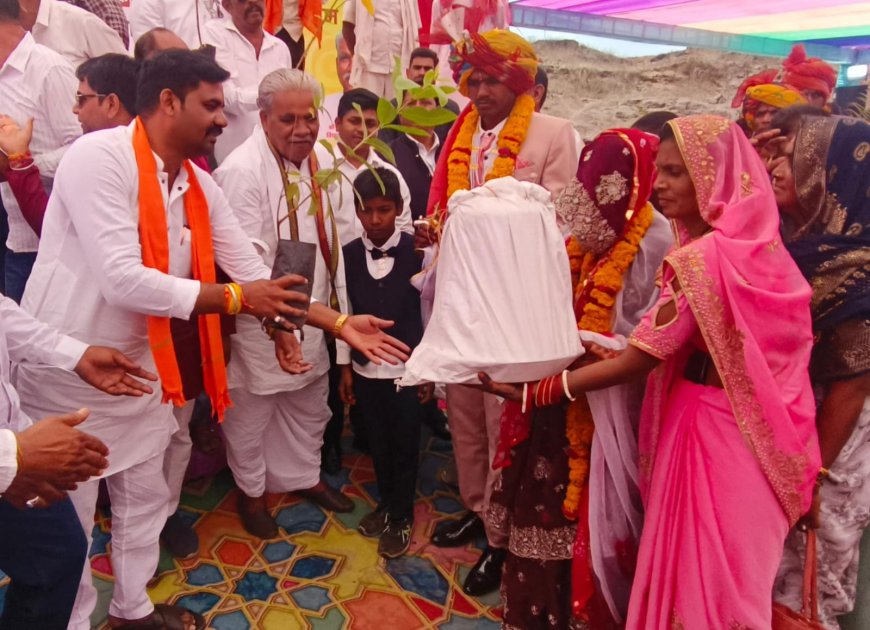 गांव कुंडाल में एक साथ 167 जोड़े परिणय सूत्र में बंधे