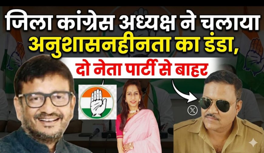 सैलाना में सियासी हलचल: अध्यक्ष के खिलाफ याचिका लगाने वाले पूर्व नप अध्यक्ष पति, पार्षद समेत 3 नेता, 6 साल के लिए बाहर