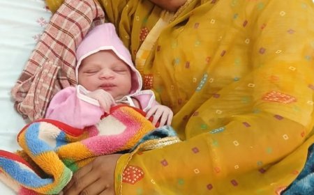 खेत में तड़प रही थी आदिवासी महिला, जावरा सिविल अस्पताल की टीम ने दिखाई तत्परता; खुले खेत में ही कराई सफल डिलीवरी