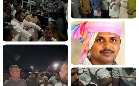 बिजली कंपनी की लापरवाही से युवा किसान की मौत: डीपी धाकड़ बोले- 'अंतिम संस्कार से पहले दो न्याय', जीवन सिंह की चेतावनी- 'एक-एक ग्रिड में लगा देंगे आग'