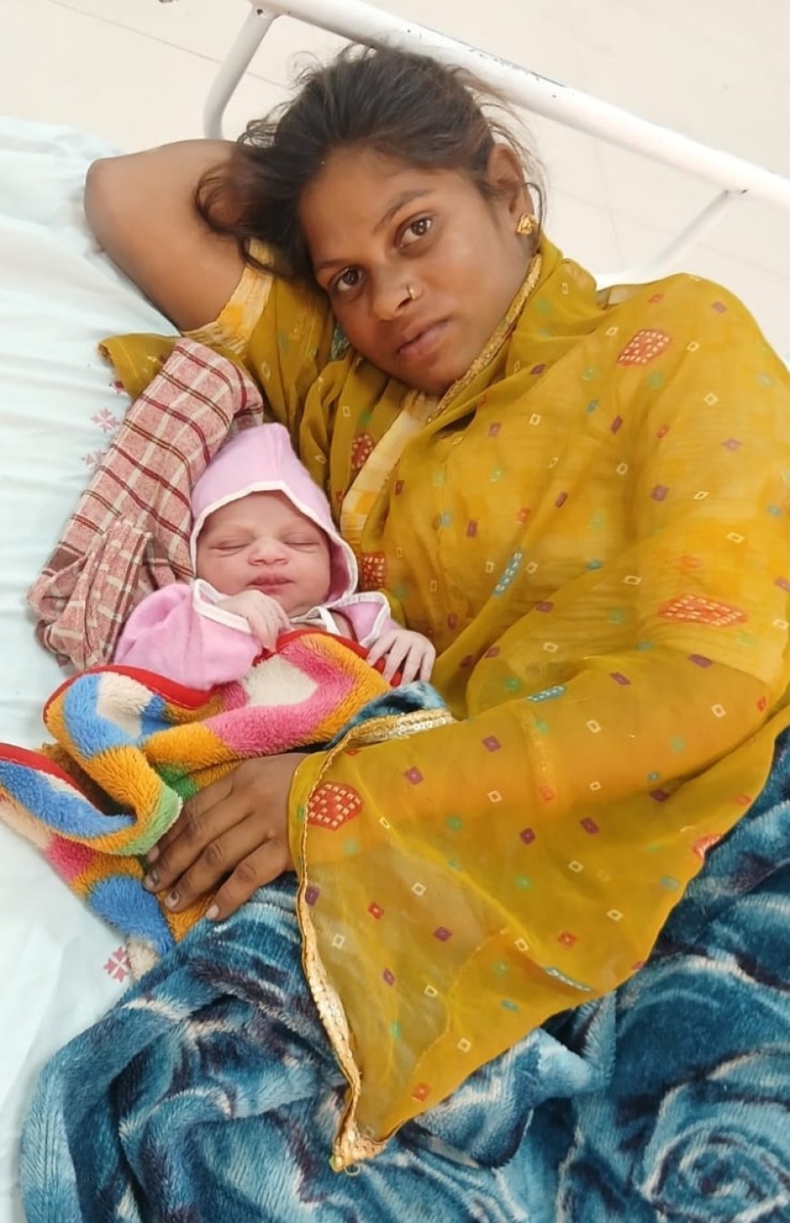 खेत में तड़प रही थी आदिवासी महिला, जावरा सिविल अस्पताल की टीम ने दिखाई तत्परता; खुले खेत में ही कराई सफल डिलीवरी